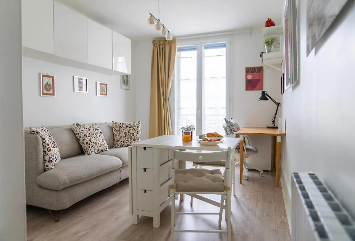 Cosy Studio Metro 14, 13 Parigi 0*,
